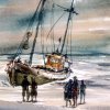 gestrand schip